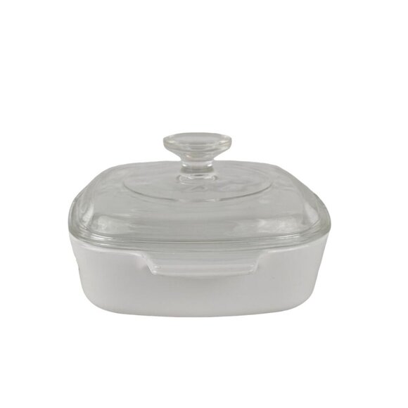 L'Echalote Corning Ware Spice of Life A-1-B Casserole Dish Pyrex Lid Vtg 1 Qt - Picture 3 of 9